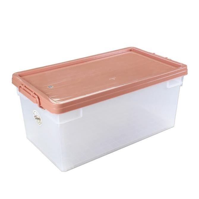 Claris 1022 Container Box Plastik Nexis 66 Liter Kotak Tutup Plastik