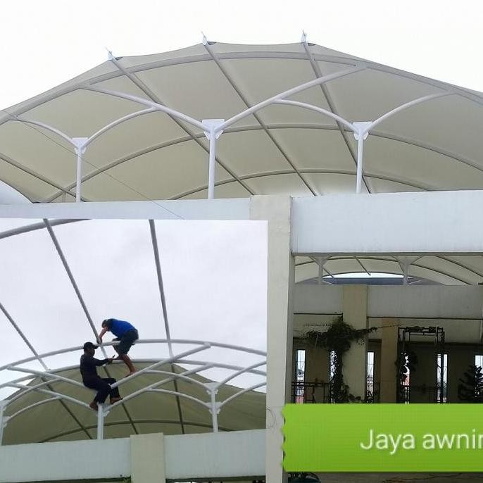 Kanopi Membran /Agtex Membran Include Rangka Dan Pondasi Kualitas Terbaik Harga Termurah