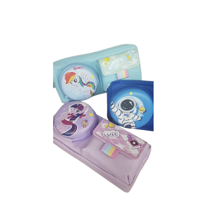 

Pencil Case ASTRONOT / Kotak Pensil SPACE / Tempat Pensil ASTRONOT / Pen Case PC903-3128 /Pen Case PC903-8649COMBO