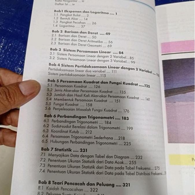 Buku MATEMATIKA PKS UNTUK SMA KELAS 10 Redy 