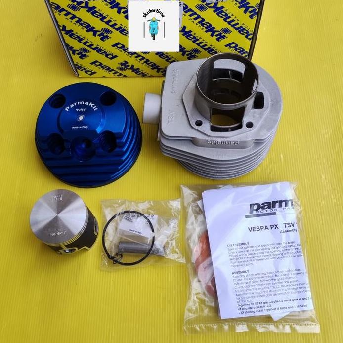 New  Blok set parmakit biru 177cc Utk PX, Excel Dkk