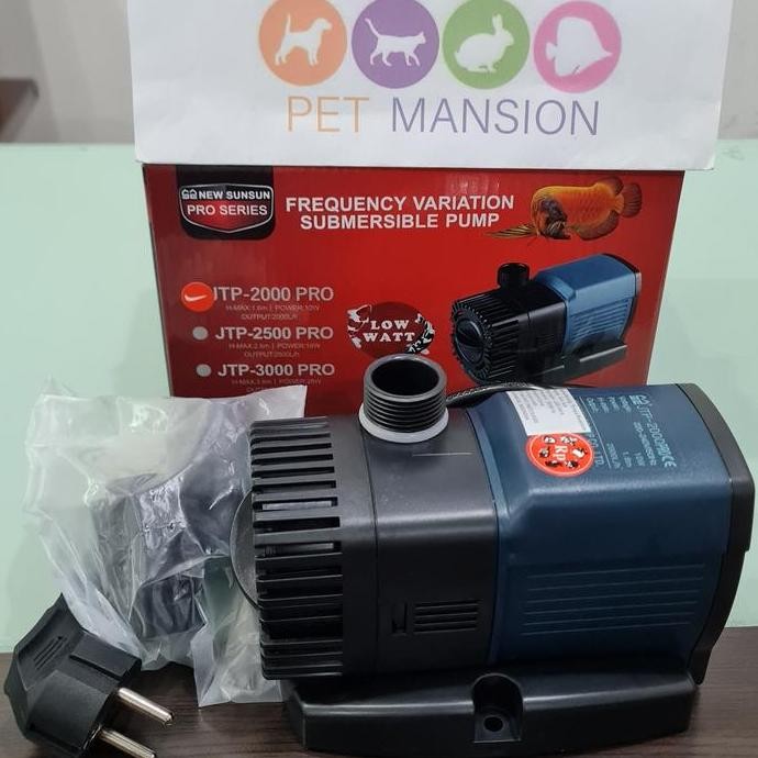 SUNSUN JTP 2000 pompa air celup aquarium water pump