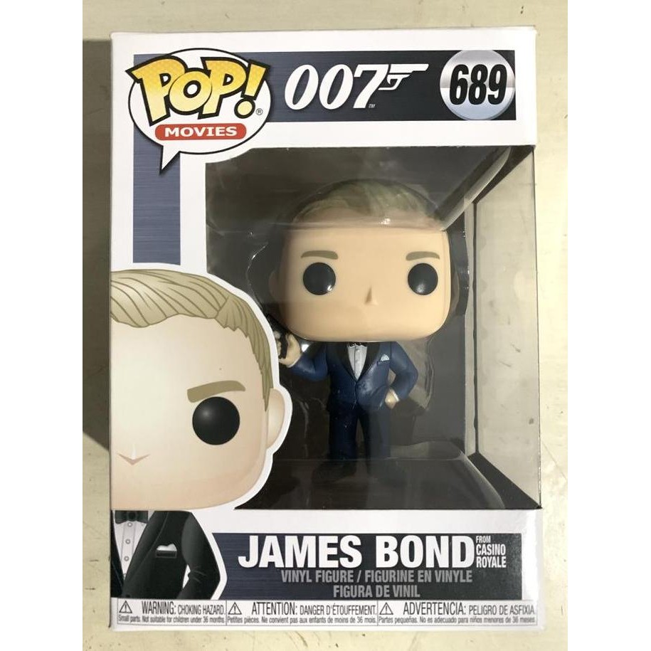 FUNKO POP MOVIES: 007 - JAMES BOND (CASINO ROYALE) ORIGINAL DAN TERPERCAYA