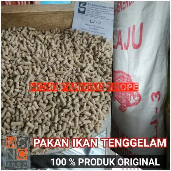 RAS PELET/PAKAN IKAN TENGGELAM SINTA LAJU LJ-3 1 KG