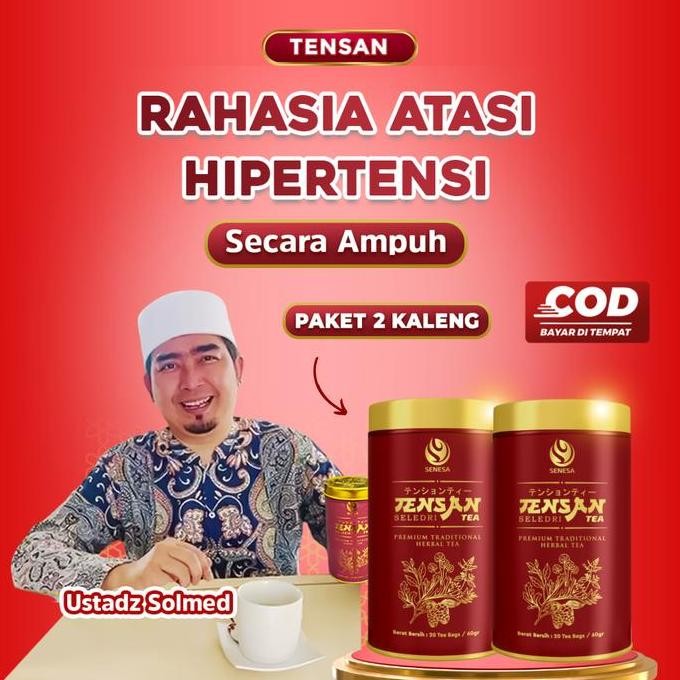 

TENSAN Ramuan Seledri Kumis Kucing Paket Hemat 2 Kaleng CO