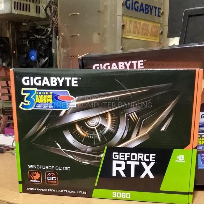 VGA Gigabyte Geforce RTX 3060 12GB OC - RTX3060 GV-N3060WF2OC-12GD