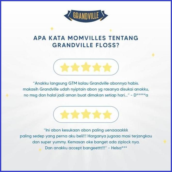 

GRANDVILLE ABON IKAN CRUNCHY SINGLE PACK ORIGINAL