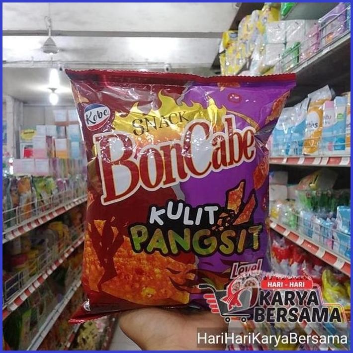 

KOBE SNACK BON CABE KULIT PANGSIT LEVEL 10 70GR