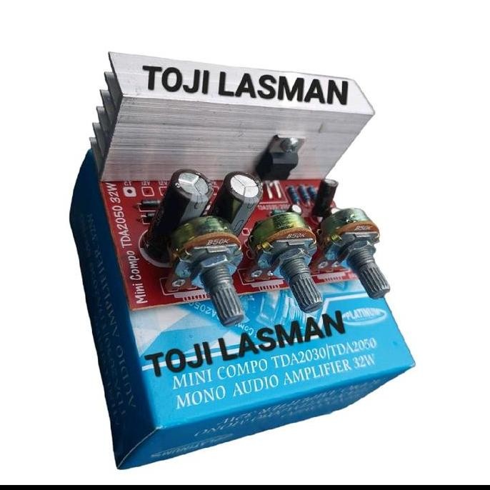 ( AKTIF TDA 2030 MONO ) KIT PCB MODUL MODULE SPEAKER AKTIF ACTIVE AKTIVE TDA2030 TDA 2050 TDA2050 20