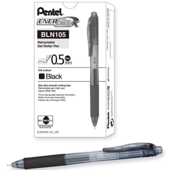 Pulpen Pentel Energel Bln105 Cx 0,5