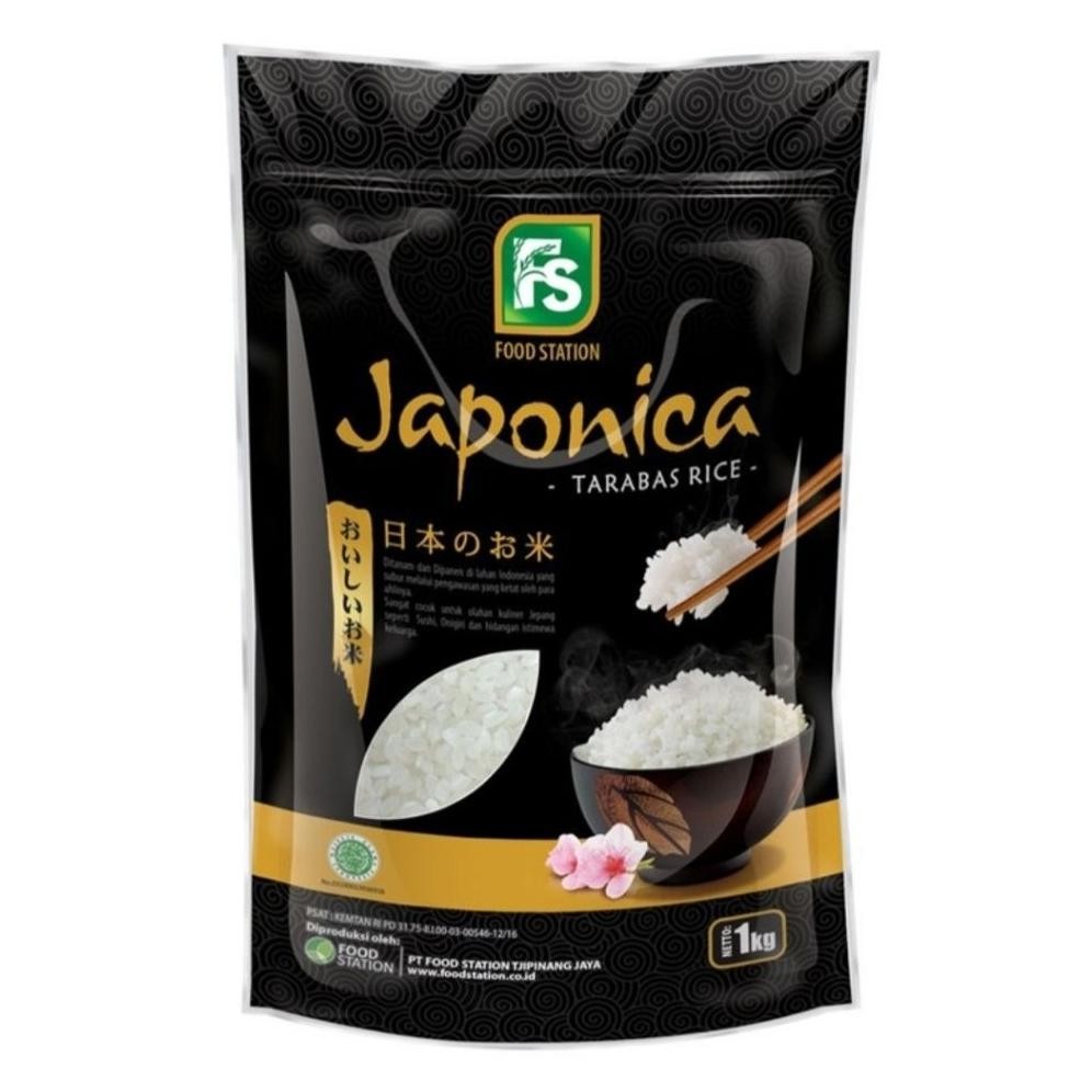 

FS Food Station Beras Jepang Japonica Tarabas Rice 1 kg