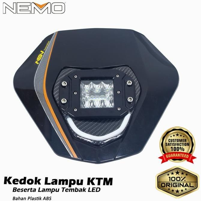 NEMO Kedok Lampu Proyector Plus Neon Tipe KTM Duke
