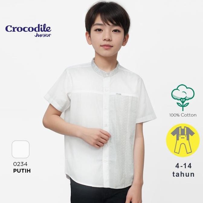 INSTAN CROCODILE KIDS KOKO 0234 - KIDS KOKO SHIRT KEMEJA KOKO LENGAN PENDEK ANAK ORIGINAL LARIS