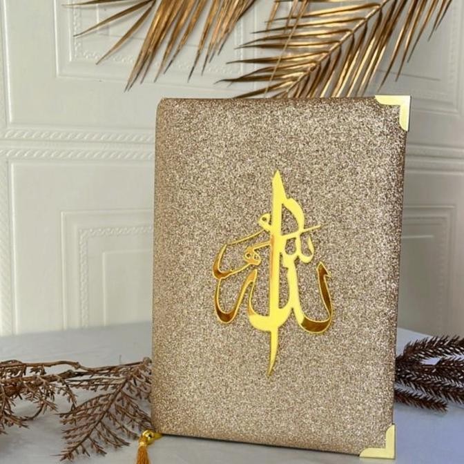 Buku Majmu Syarif Emas Glitter Pemium - Doa- doa Mustajab Eksklusif Lengkap dengan Latin Kitab Musha