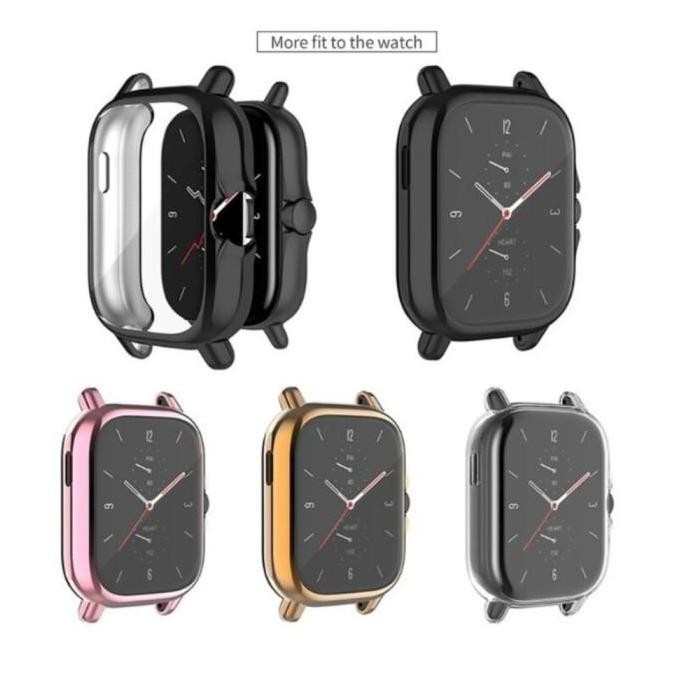 SIKAI Rubber Case Soft Bumper Cover Screen for Amazfit GTS 2 2e GTS2