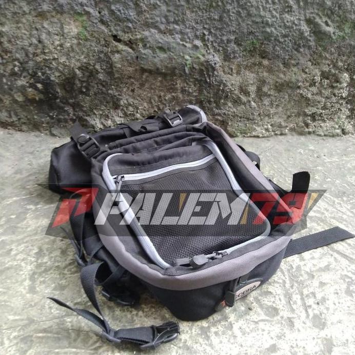Ready  Tas Behel KLX 150 - Tas Bracket Belakang CRF 150 - Tas Bagasi Barang