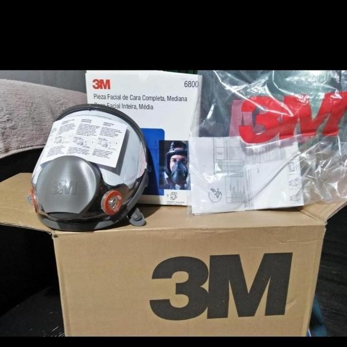 3M masker full face respirator 6800
