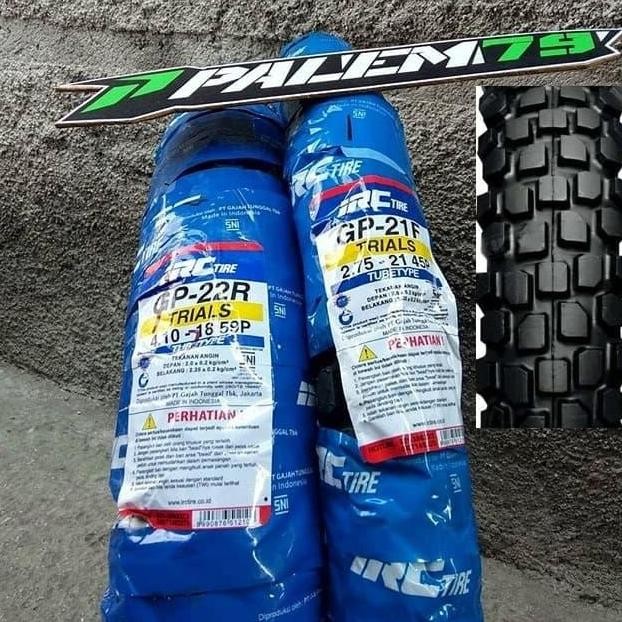 Ready  Ban Ori KLX 150 L BF 21 18 Standar Pabrik - Depan Belakang