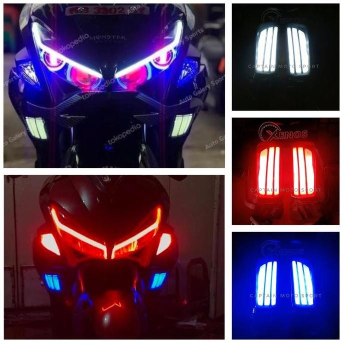 Promo Lampu sein LED garis aerox old aerox new sen depan aerox 155 COD