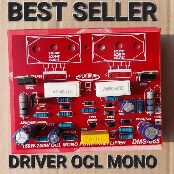 KIT PCB MODUL DRIVER POWER AMPLI AMPLIFIER MONO 150W 200W 150 200 WATT