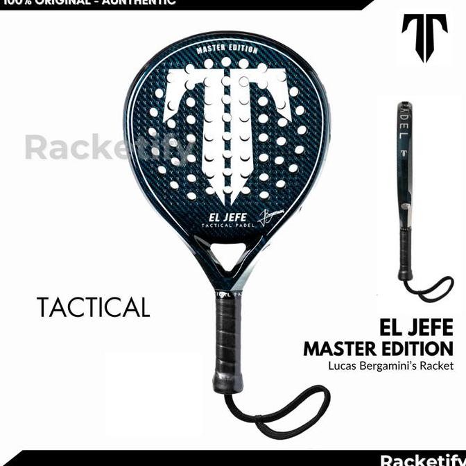 Promo Tactical EL JEFE Master Edition | by Lucas Bergamini | Racket Raket Tactical Padel EL JEFE COD