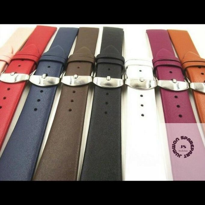 Tali Jam Kulit Stitchless Strap 16mm 18 mm 20mm murah