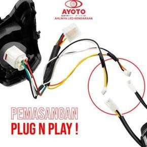 (LIVE C ) HEADLAMP BEAT ESP  CUSTOM SEIN WELCOME LIGHT RUNNING AYOTO