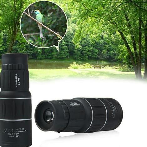 NEW Teropong Jarak Jauh Monocular Telescope Siang Malam Fokus Zoom Lens - Tropong Kekeran Teleskop M