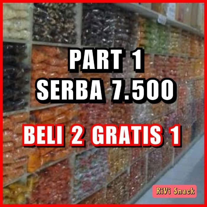 

DD SNACK KILOAN SERBA 7.500 BELI 2 GRATIS 1 ANEKA CEMILAN