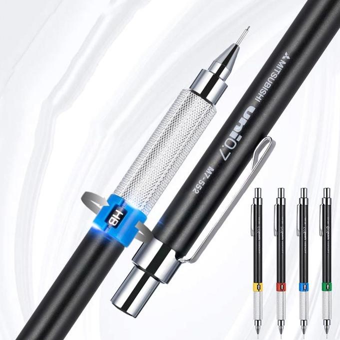 

HARGA DISC - Uni 552 Series Mechanical Pencil for Drafting 0.3 0.4 0.5 0.7 0.9 mm Pensil Mekanik untuk Menggambar