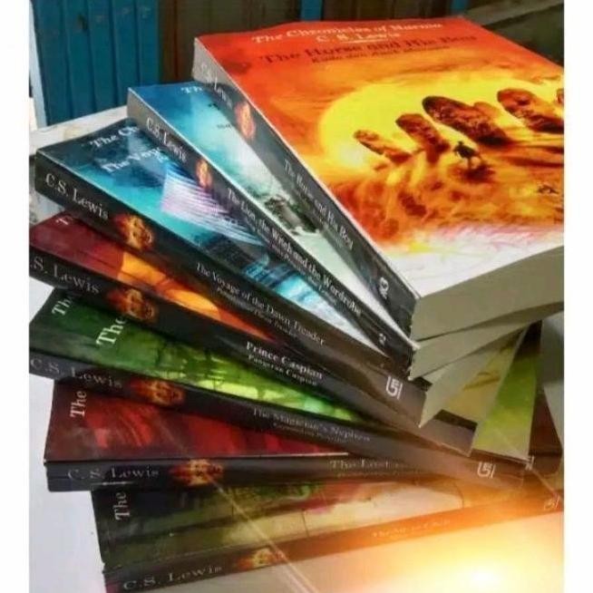 New satu paket buku novel NARNIA