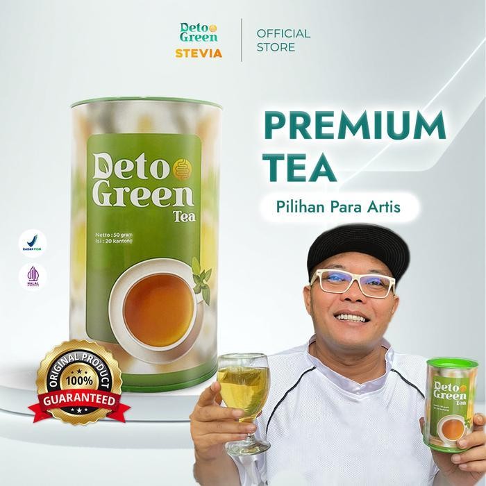 

MN Detogreen Tea 2 Botol Free 1 Botol Madu & Variasi Detogreen Fiber - Teh Hijau/Rempah/Herbal/Alami/Honey Untuk Kesehatan