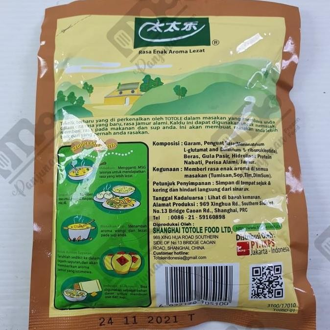 

Totole Kaldu Jamur 80Gr ( Granulated Mushroom Bouiloon)