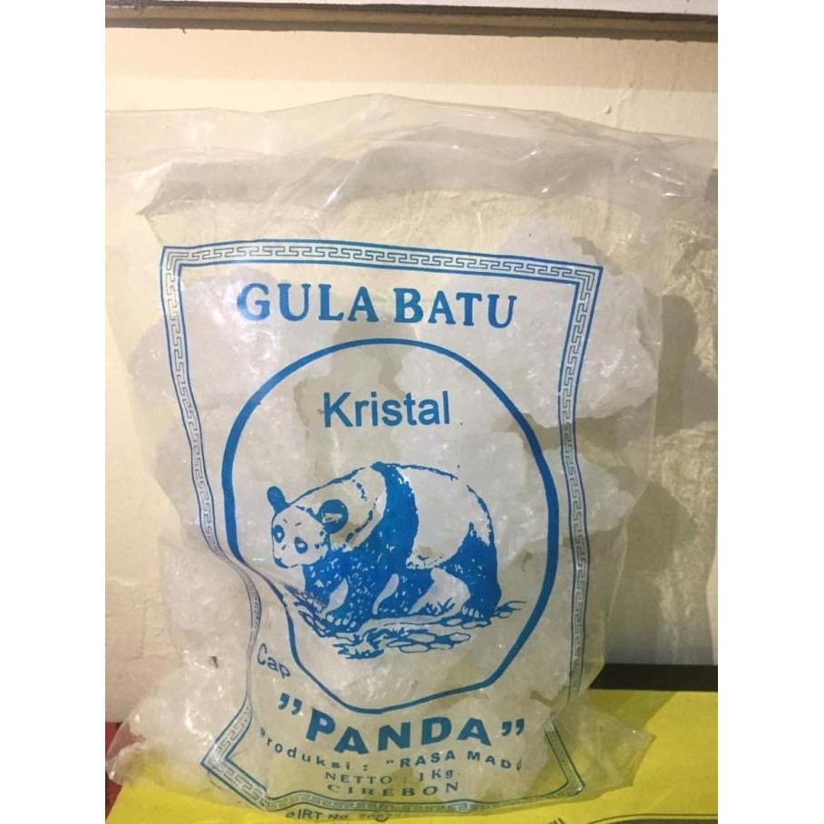 

Gula Batu Kristal Putih Murni Premium White Rock Sugar Kristal 1KG.