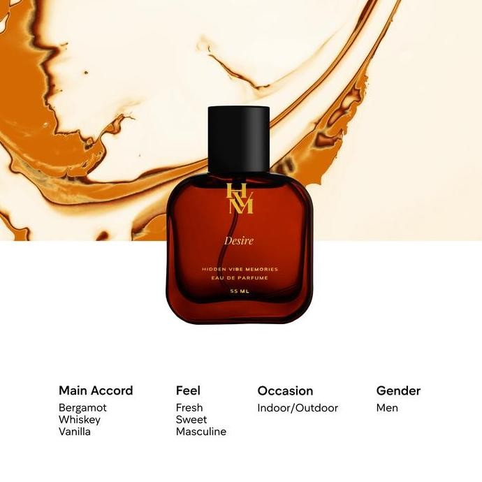Parfum Pria HVM Desire Eau de Parfum