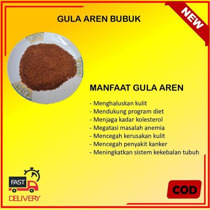 

Gula Aren Bubuk / Gula Semut Aren 1000 Gram