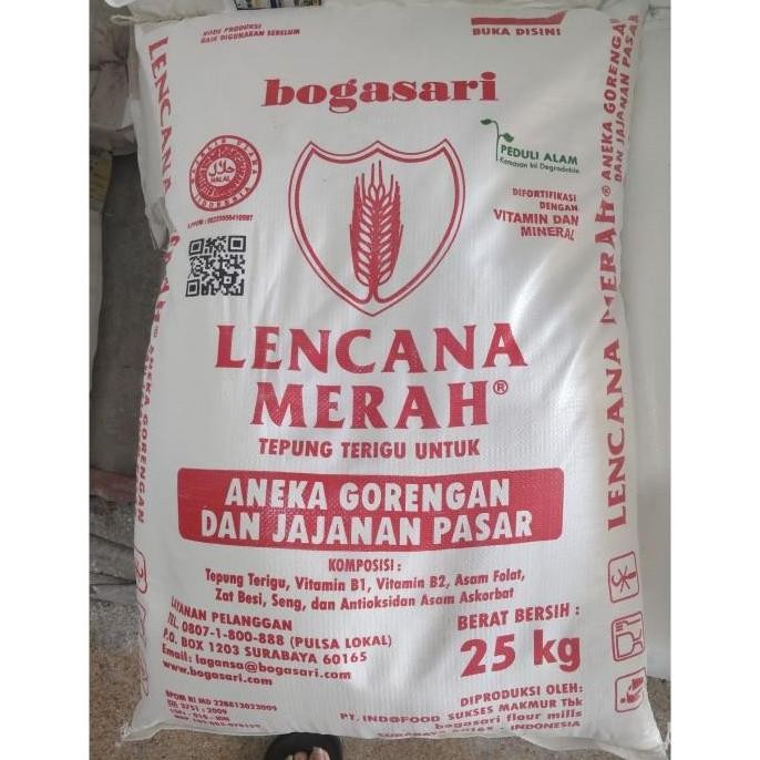 

Tepung Lencana Merah 25KG