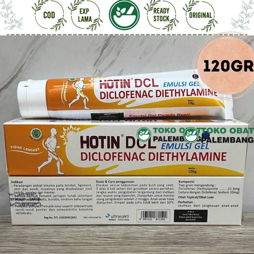Hot In Dcl 120 Gram Emulsi Gel Diclofenac Diethylamine Hotin Dcl 120 Gram Emulsi Sakit Pinggang