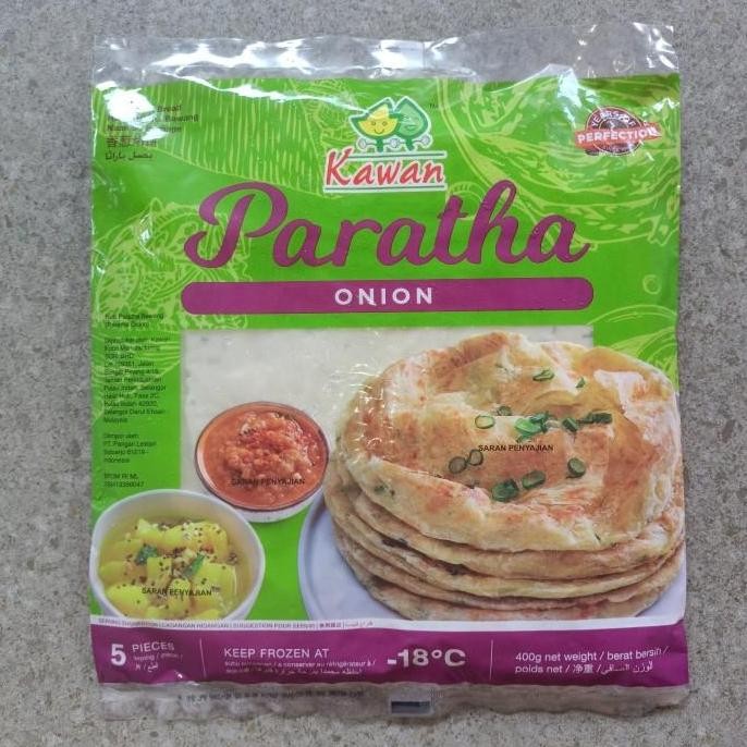 

Roti Paratha Onion 5 pc 400gram Kawan Food