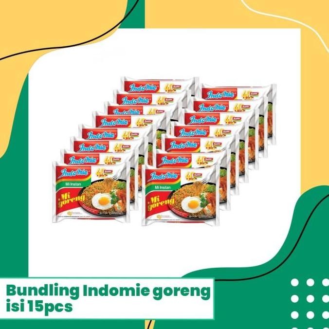 

Indomie goreng isi 15 pcs
