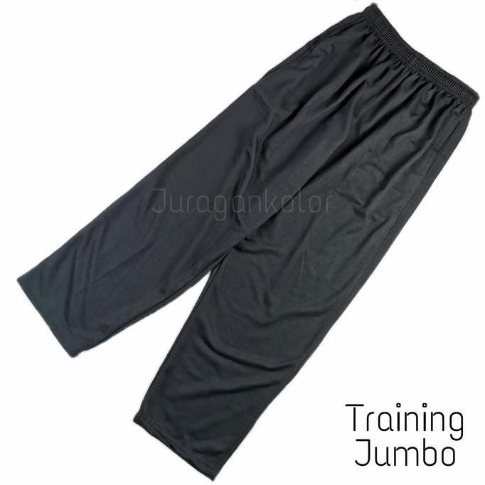 Celana Panjang Training Pria Jumbo Polos Baby Terry
