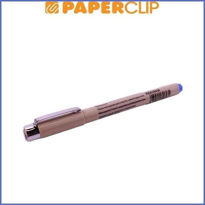 

STOCK NEW BALLPOINT SAKURA PIGMA MICRON 05 BLUE TERLARIS