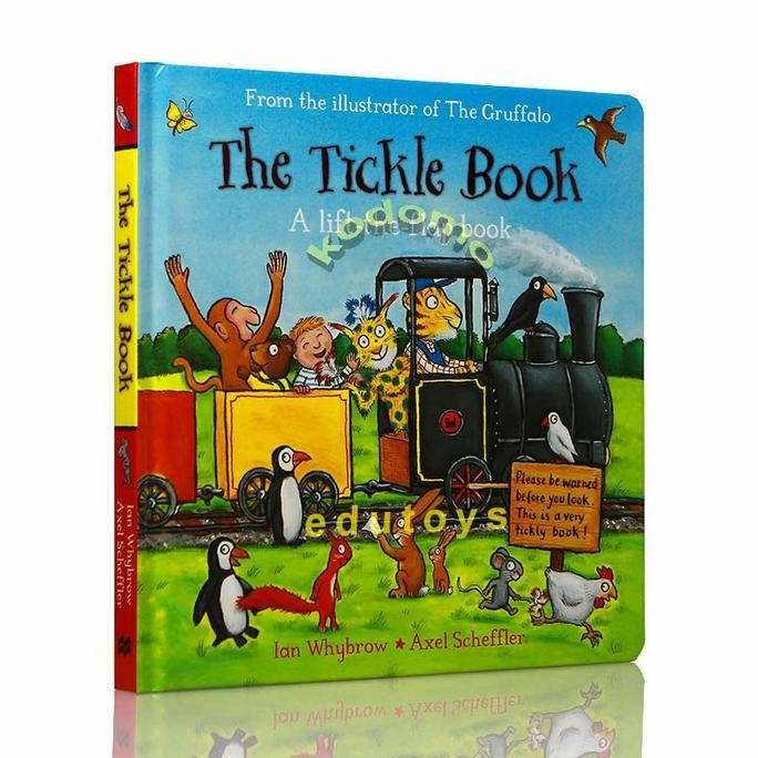 TERBARU The Tickle Book (A lift-the-flap Board Book) by Ian , Axel Scheffler