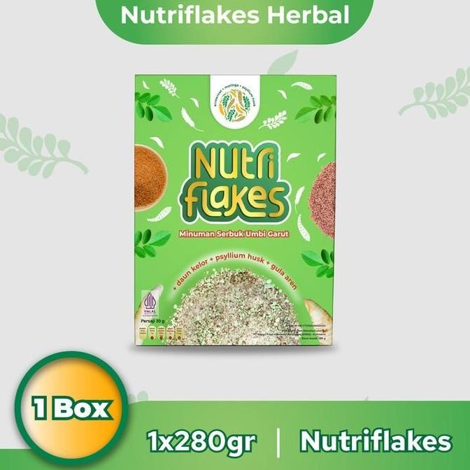 

1 Box Nutriflakes Sereal Sehat Solusi Asam Lambung, Gerd dan Maag