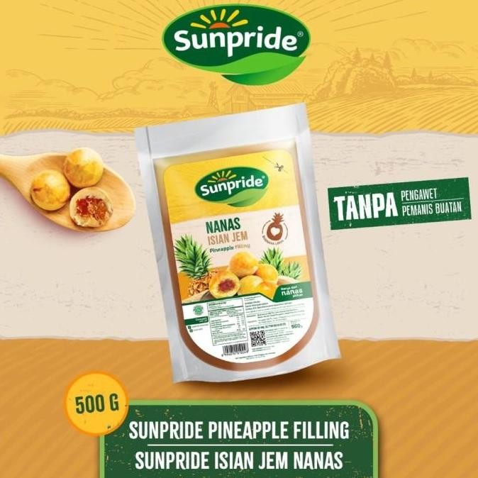

Sunpride Selai Isian Nastar Nanas 500gr Pineapple Filling