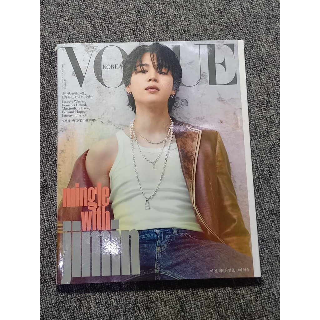 Majalah Vogue & W/Korea JIMIN BTS