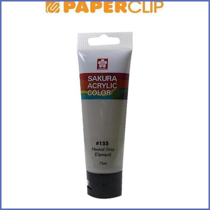 

STOCK NEW CAT ACRYLIC SAKURA XAC75-155 75ML NATURAL GREY TERLARIS