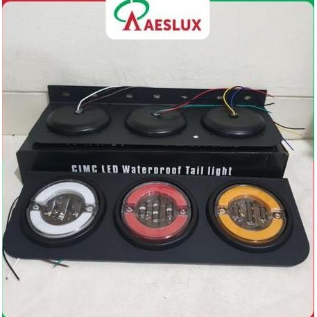 Stoplamp Bulat Lampu Belakang Truk Hino 6D