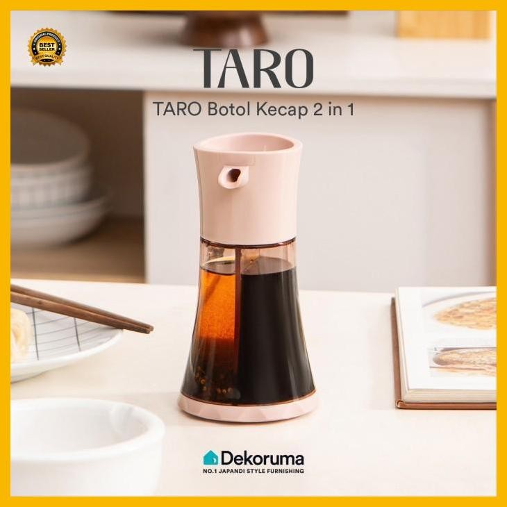 

(Best Saller) Dekoruma Taro Botol Saos Kecap 2 In 1 Estetik Bestseller