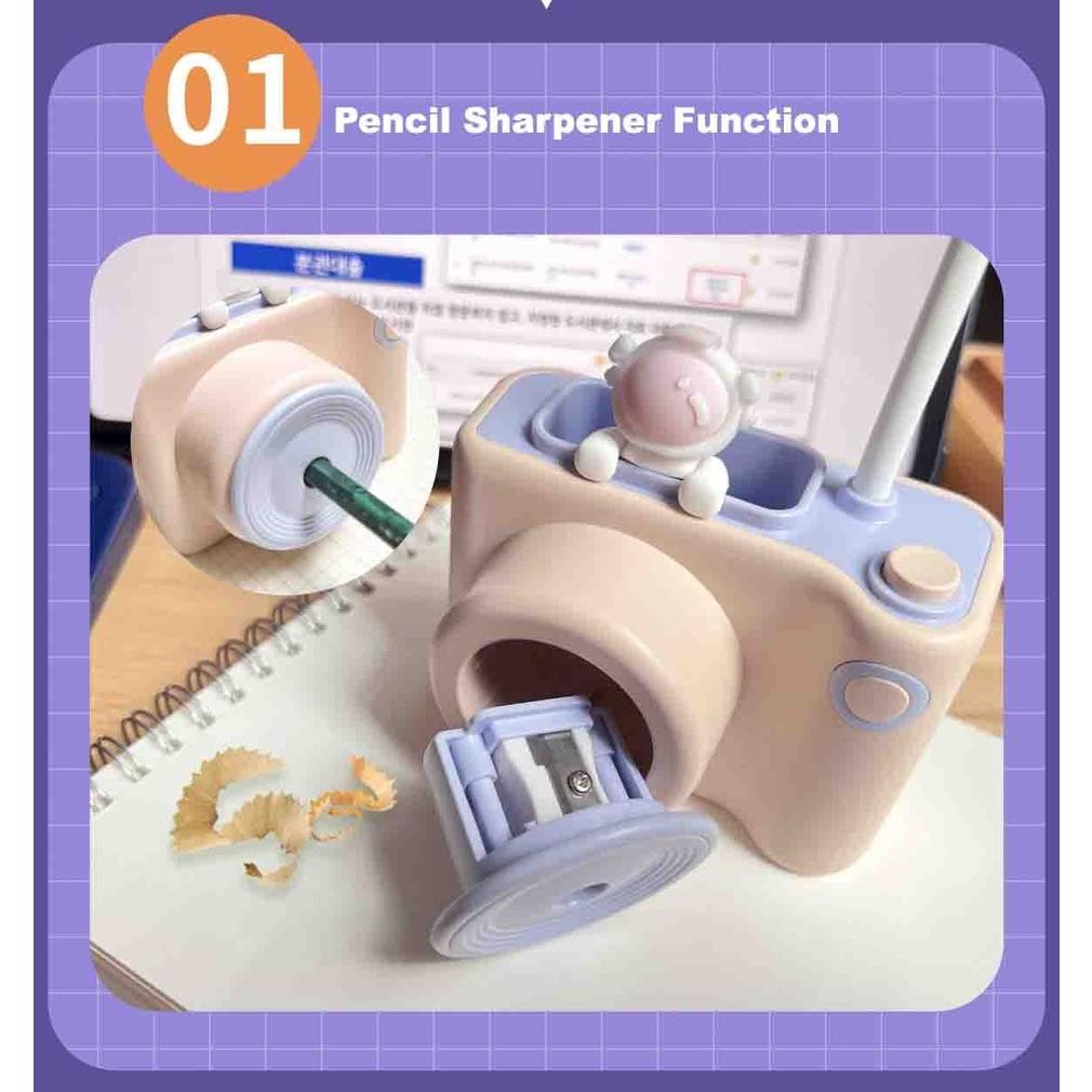 Nomaid.Id - Lampu Meja Cartoon Cewe - Lampu Tidur Lucu Led - Lampu Belajar - Lampu Multifungsi - Lam